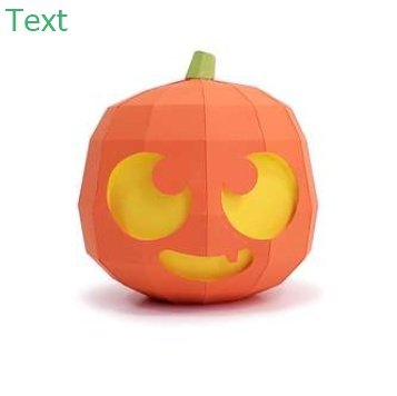 Arquivo De Corte Low Poly Cute Pumpikin Halloween 17