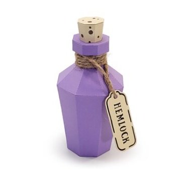 Arquivo De Corte Low Poly Hemlock Potion Halloween 12