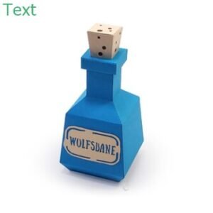 Arquivo De Corte Low Poly Wolfsbane Potion Halloween 10