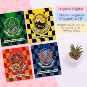 Arquivo De Corte Marca Pagina Harry Potter