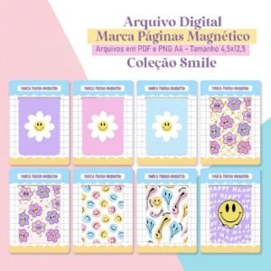 Arquivo De Corte Marca Pagina Smiles 02