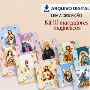 Arquivo De Corte Marcadores Magnéticos 26 (3.9 X 12 Cm)