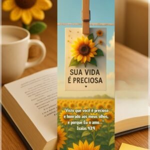 Arquivo De Corte Marcadores De Página Para Setembro Amarelo