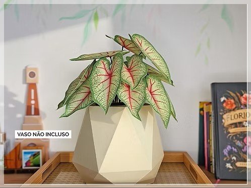 Arquivo De Corte Planta Folhas Caladium AI 2