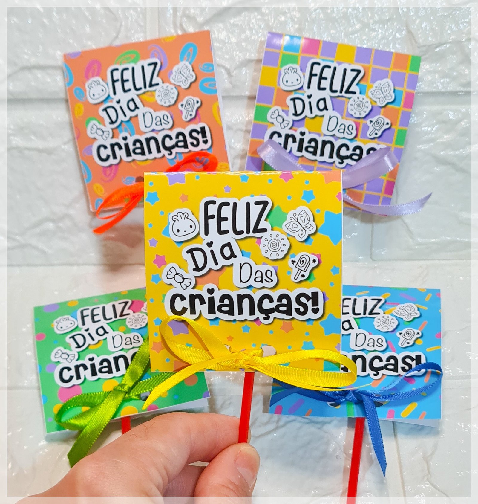 Arquivo De Corte Porta Pirulito Dia Das Crianças 2