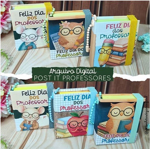 Arquivo De Corte Postit Dia Dos Professores 3