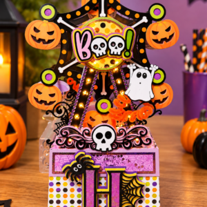 Arquivo De Corte Roda Gigante Roleta Halloween 3