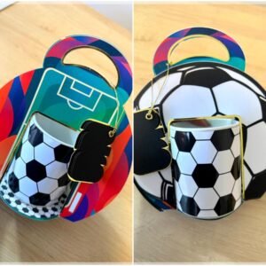 Arquivo De Corte Sacola Caneca Futebol 1