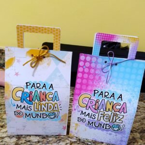 Arquivo De Corte Sacolas Dia Das Crianças 2