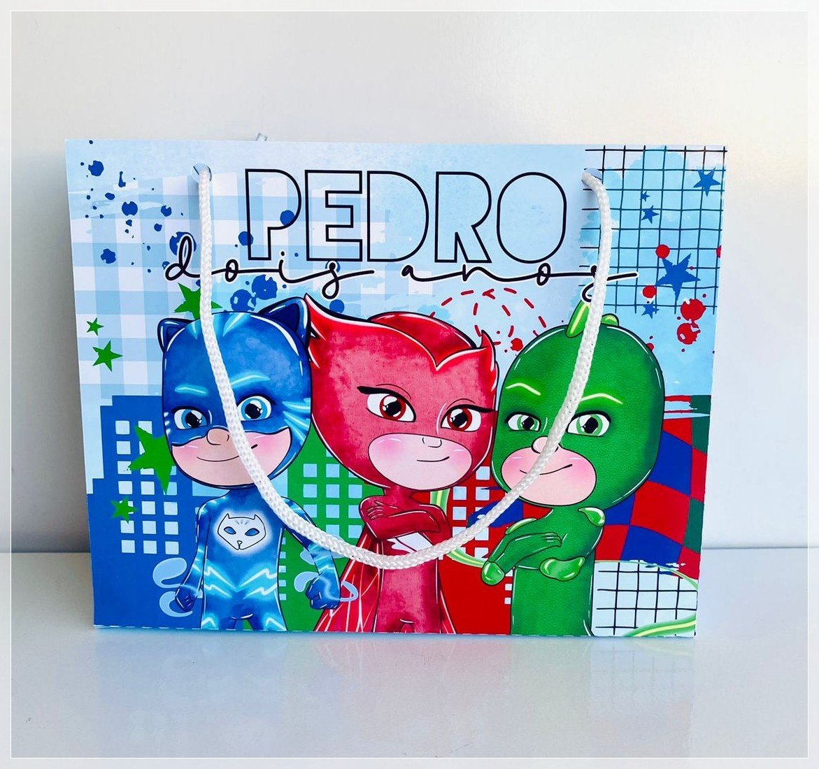 Arquivo De Corte Sacolinha PJ Masks