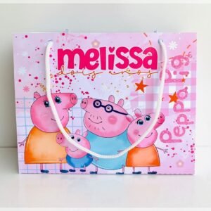 Arquivo De Corte Sacolinha Peppa Pig