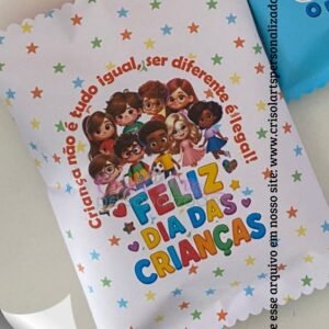 Arquivo De Corte Sacolinha Saquinho Dia Das Crianças 16