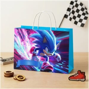 Arquivo De Corte Sacolinha Sonic 35