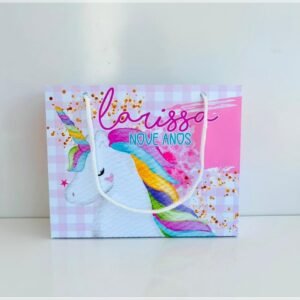 Arquivo De Corte Sacolinha Unicornio 101