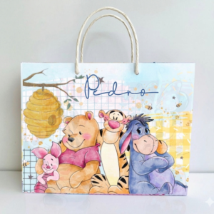 Arquivo De Corte Sacolinha Ursinho Pooh