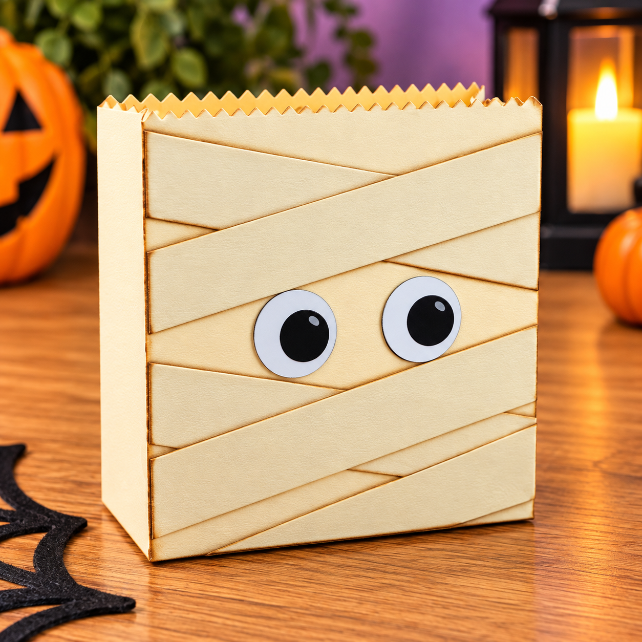 Arquivo De Corte Sacos Sacolinha Gift Bag Mummy Halloween 12