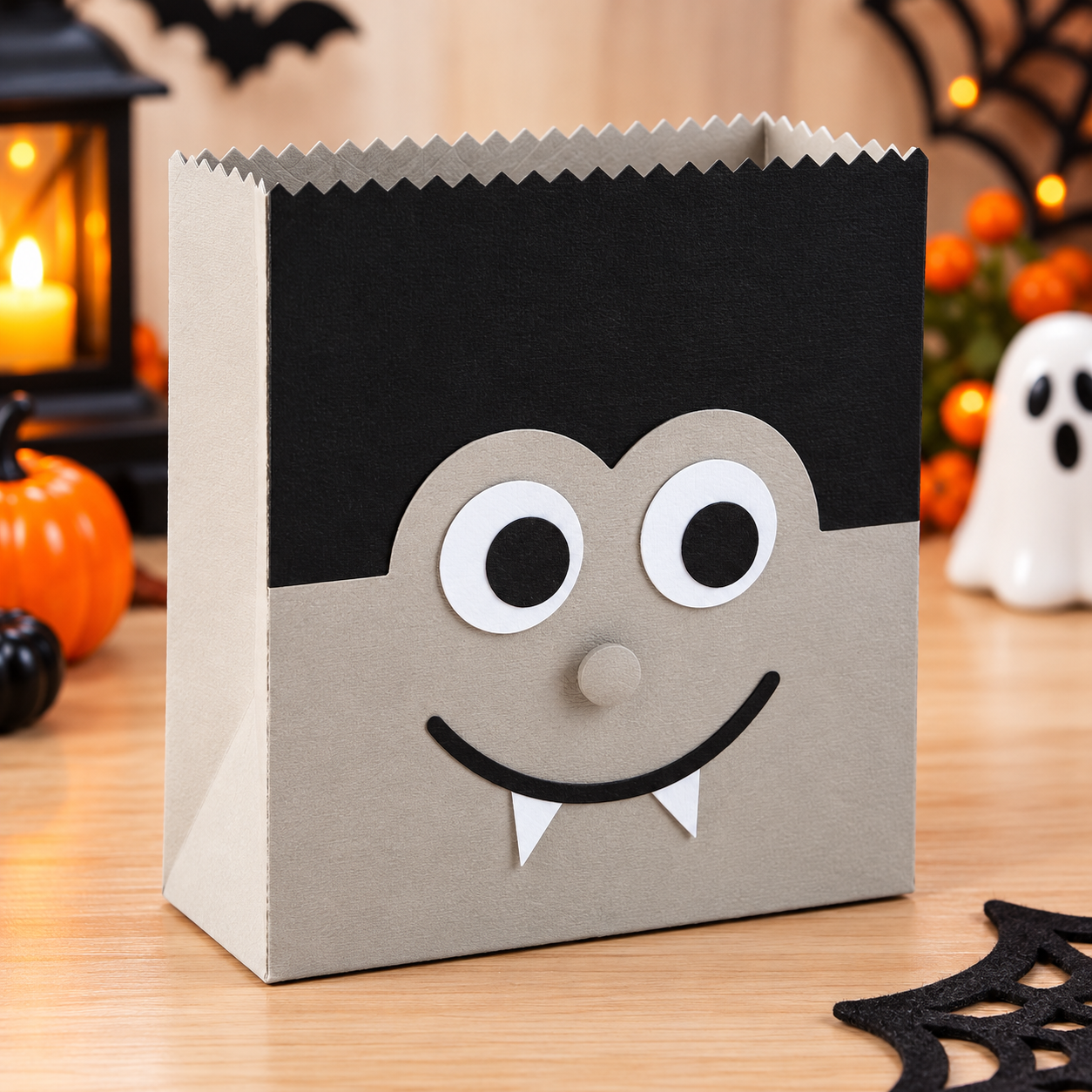 Arquivo De Corte Sacos Sacolinha Gift Bag Vampire Halloween 14
