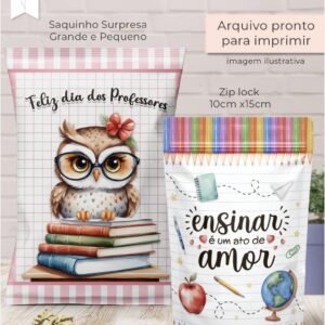 Arquivo De Corte Saquinho Dia Dos Professores 4