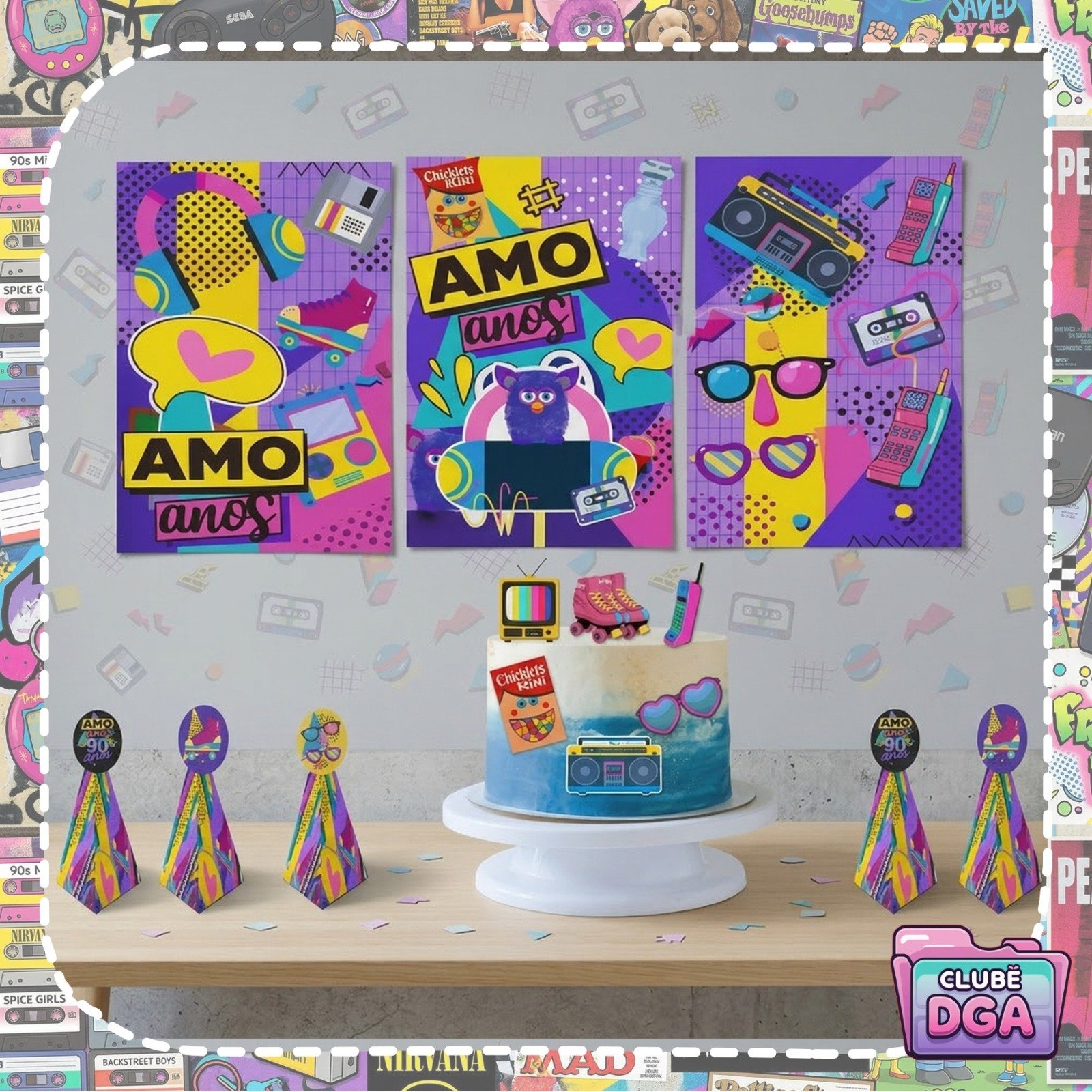 Arquivo De Corte Só Um Bolinho Anos 90 1