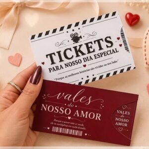 Arquivo De Corte Tickets Dia Dos Namorados