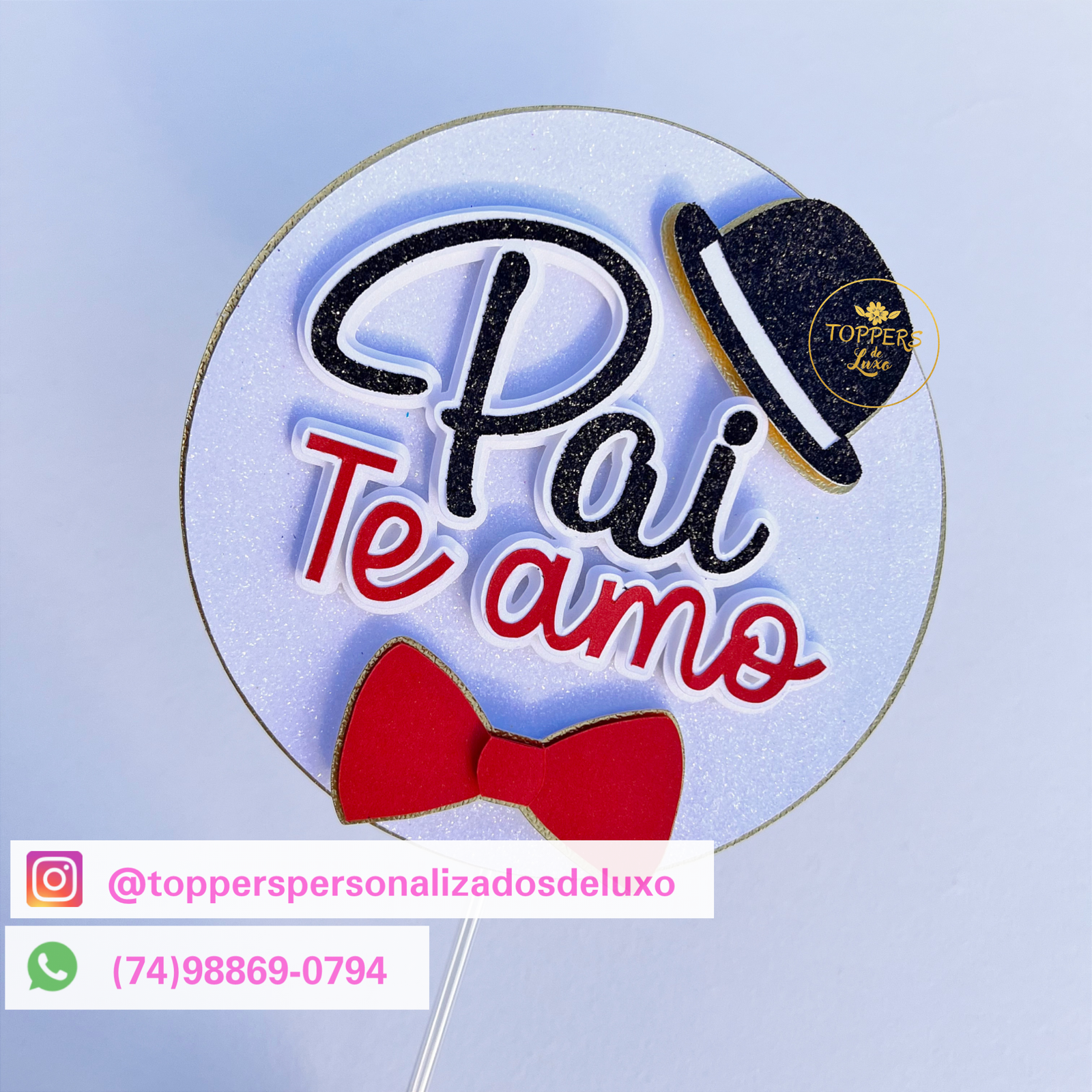 Arquivo De Corte Topo De Bolo Amo Você Te Amo Dia Dos Pais 50