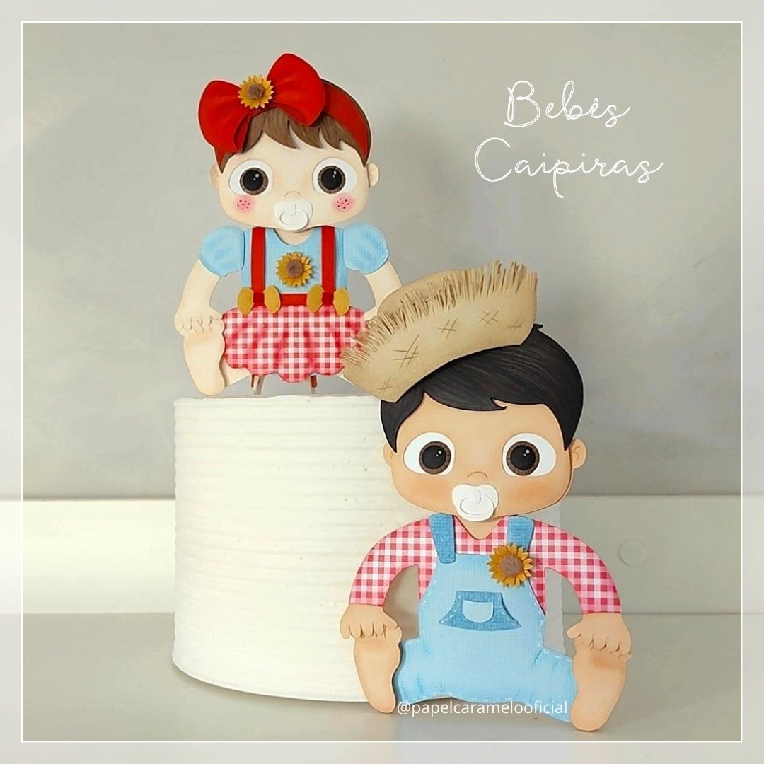 Arquivo De Corte Topo De Bolo Arraiá Bebê Baby Festa Junina São João 6