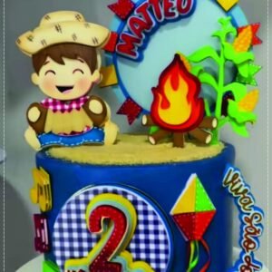 Arquivo De Corte Topo De Bolo Arraia Festa Junina São João Bebê Baby Menino 15