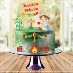 Arquivo De Corte Topo De Bolo Arraia Festa Junina São João Bebê Baby Menino 17