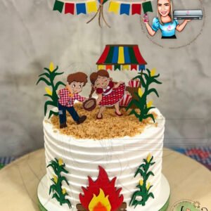Arquivo De Corte Topo De Bolo Arraia Festa Junina São João Casal 21