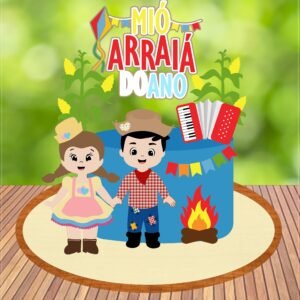 Arquivo De Corte Topo De Bolo Arraia Festa Junina São João Casal 35