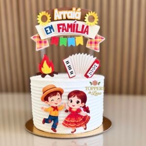 Arquivo De Corte Topo De Bolo Arraia Festa Junina São João Casal 47