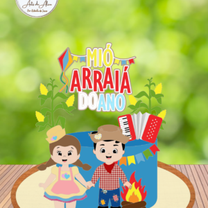 Arquivo De Corte Topo De Bolo Arraia Festa Junina São João Casal 56