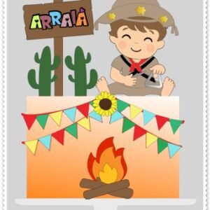 Arquivo De Corte Topo De Bolo Arraia Festa Junina São João Cordel Cangaceiro Cangaceira 20