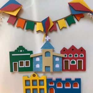 Arquivo De Corte Topo De Bolo Arraia Festa Junina São João Igreja 4