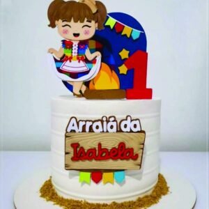 Arquivo De Corte Topo De Bolo Arraia Festa Junina São João Menina 25