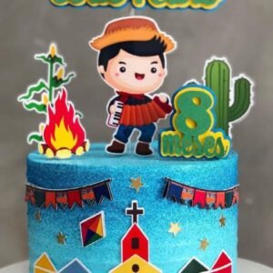 Arquivo De Corte Topo De Bolo Arraia Festa Junina São João Menino 11