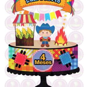 Arquivo De Corte Topo De Bolo Arraia Festa Junina São João Menino 12