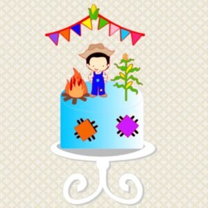 Arquivo De Corte Topo De Bolo Arraia Festa Junina São João Menino 14