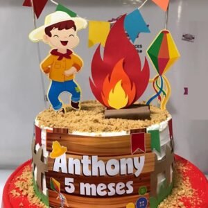 Arquivo De Corte Topo De Bolo Arraia Festa Junina São João Menino 15