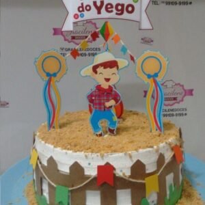 Arquivo De Corte Topo De Bolo Arraia Festa Junina São João Menino 17