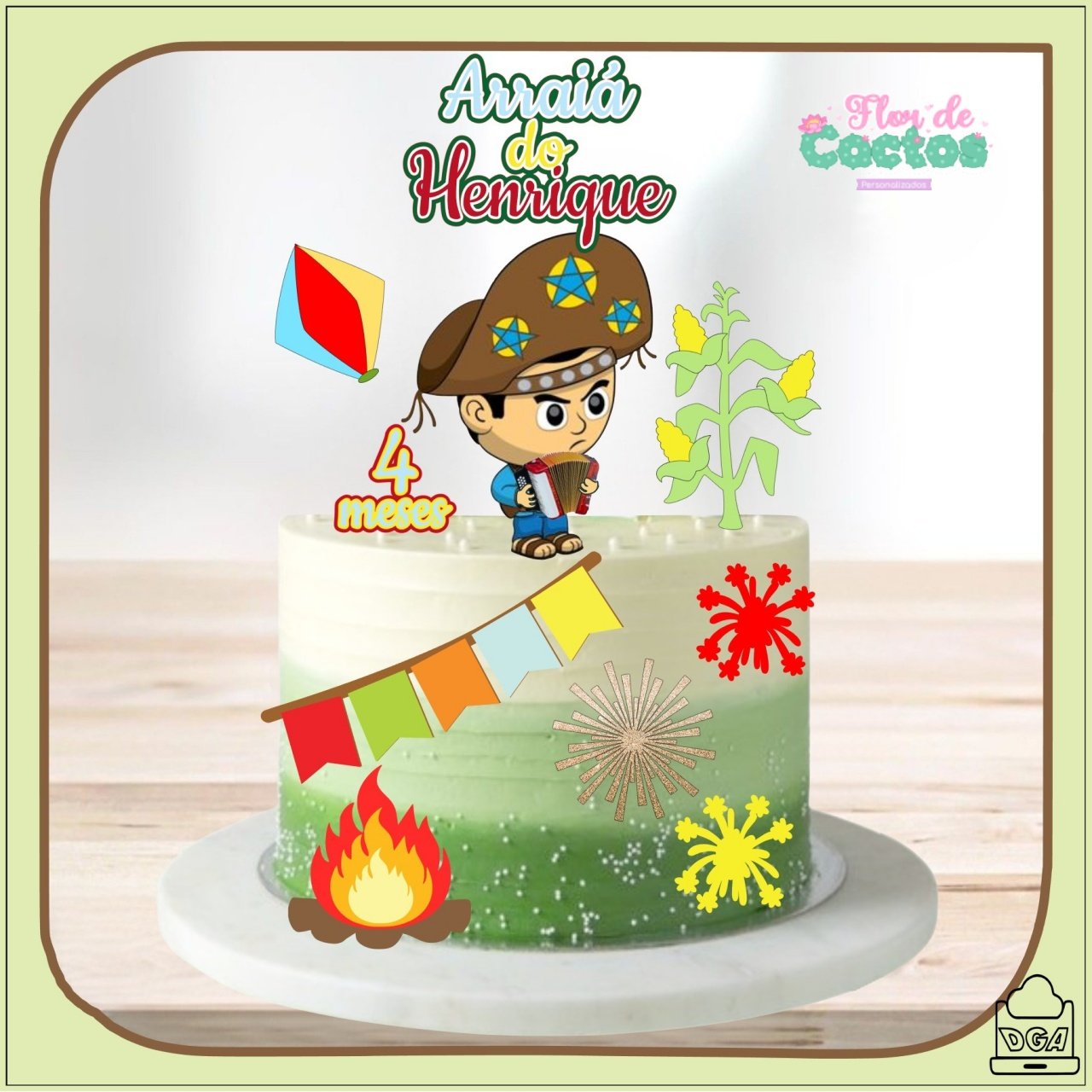 Arquivo De Corte Topo De Bolo Arraia Festa Junina São João Menino 30