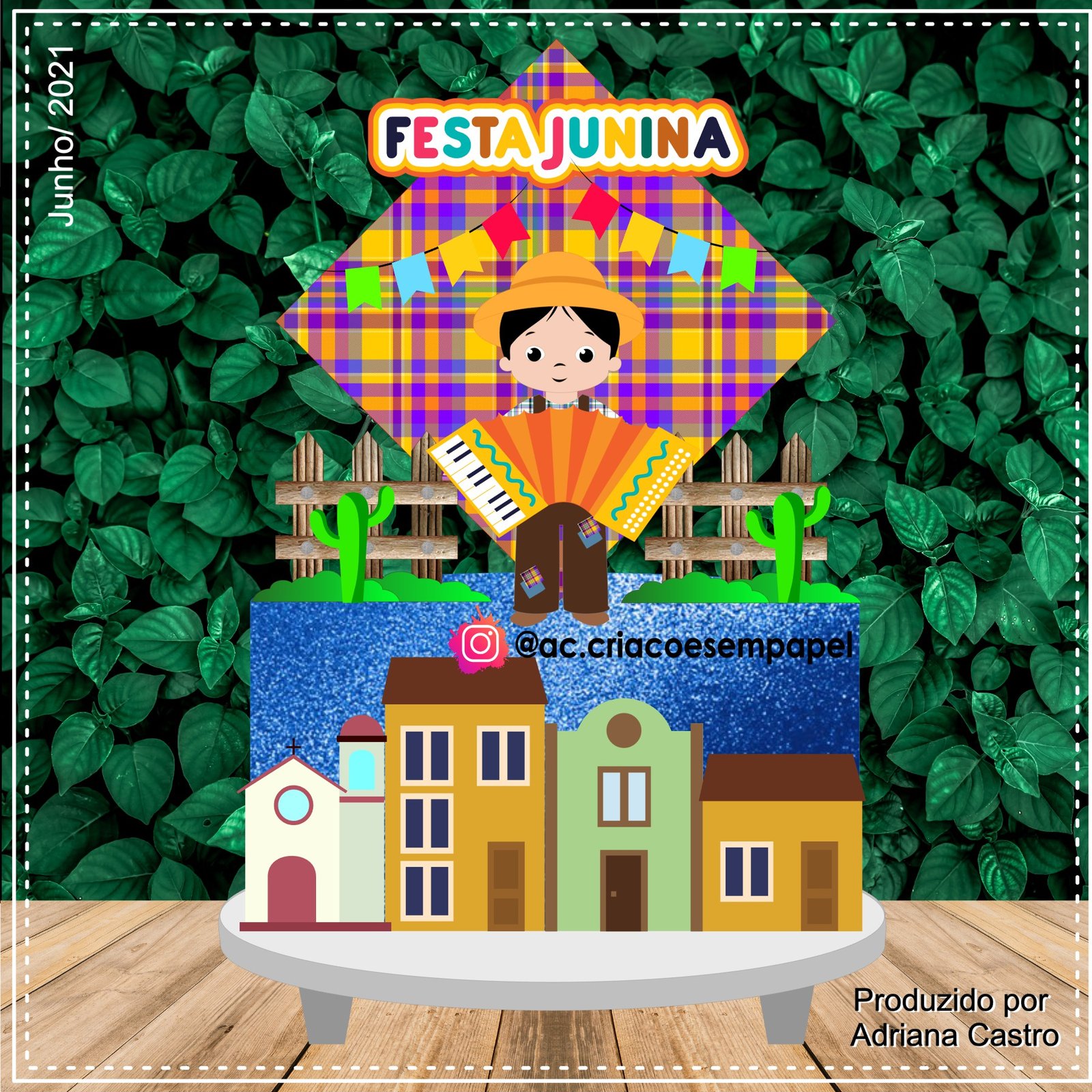 Arquivo De Corte Topo De Bolo Arraia Festa Junina São João Menino 4