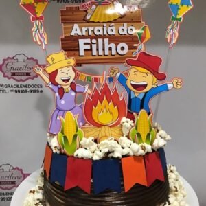 Arquivo De Corte Topo De Bolo Arraiá Festa Junina São João 11