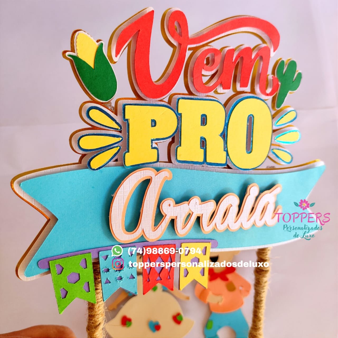 Arquivo De Corte Topo De Bolo Arraia Festa Junina São João 15