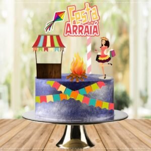 Arquivo De Corte Topo De Bolo Arraiá Festa Junina São João 18