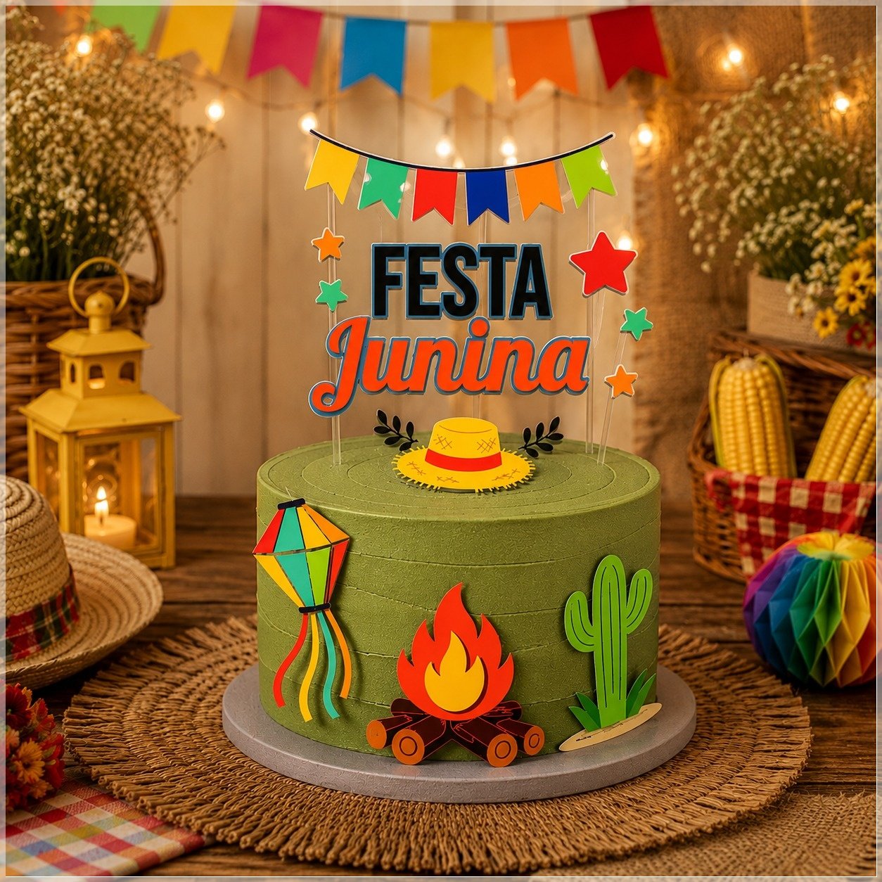 Arquivo De Corte Topo De Bolo Arraia Festa Junina São João 2