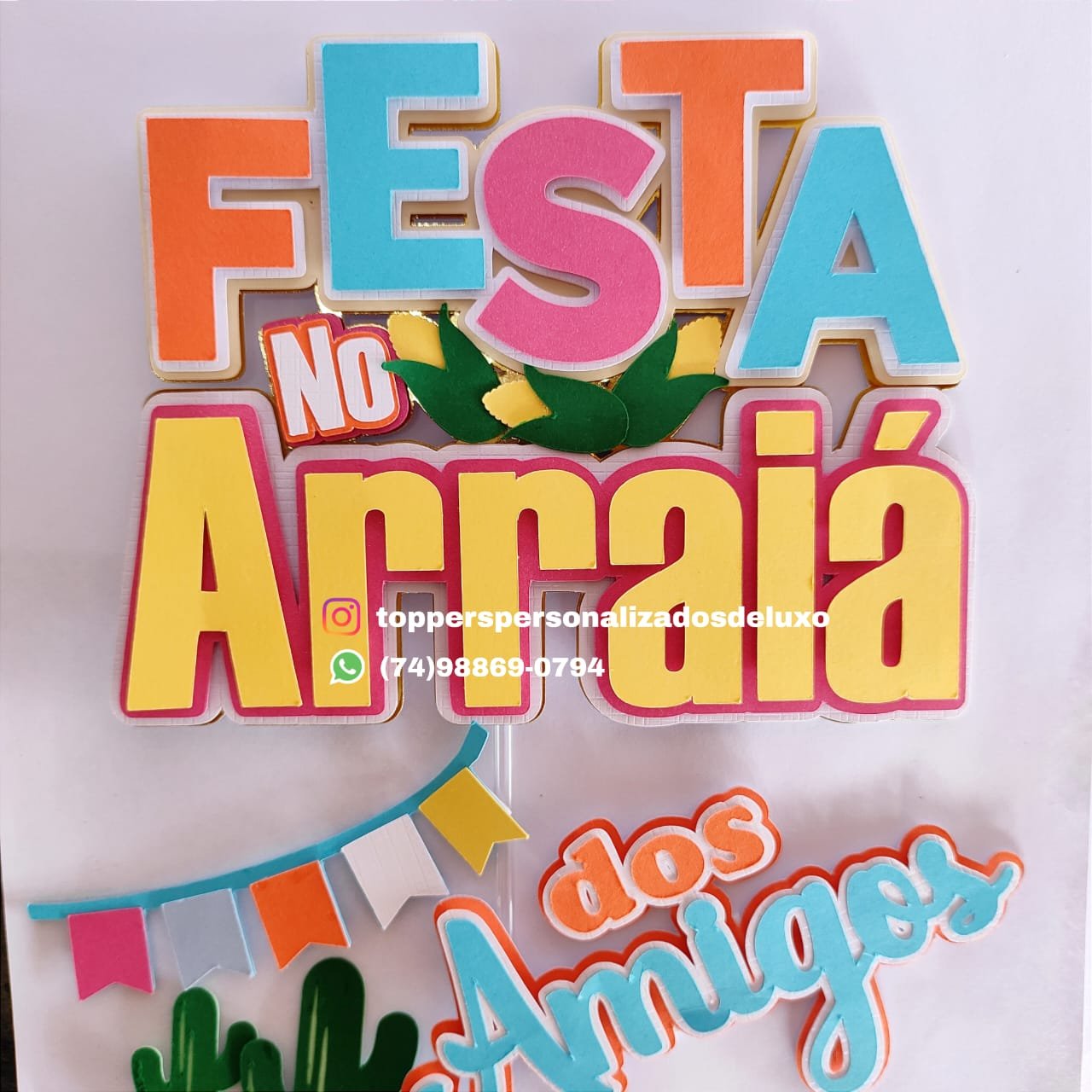 Arquivo De Corte Topo De Bolo Arraia Festa Junina São João 33