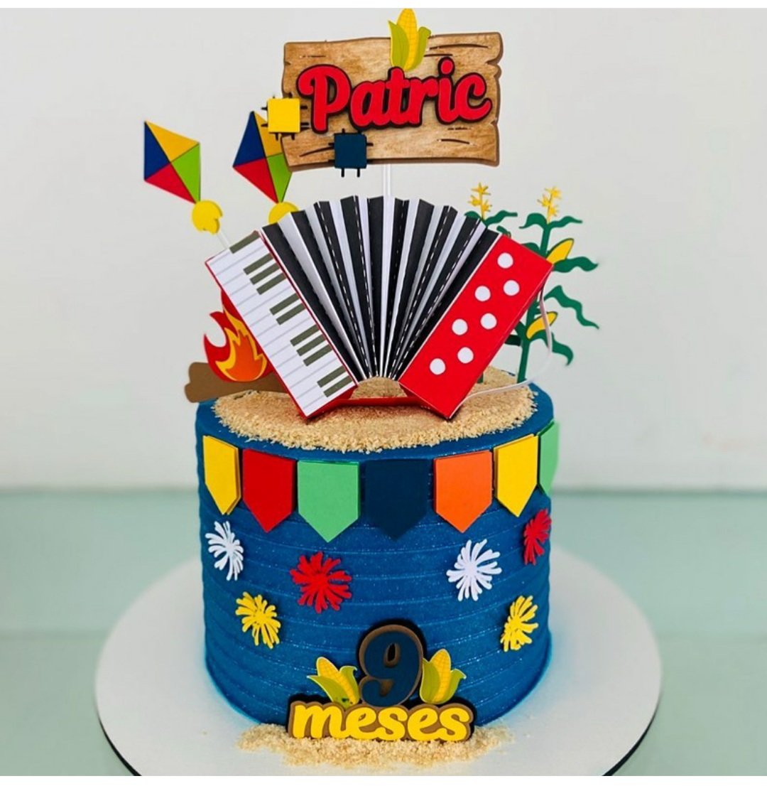 Arquivo De Corte Topo De Bolo Arraia Festa Junina São João 8