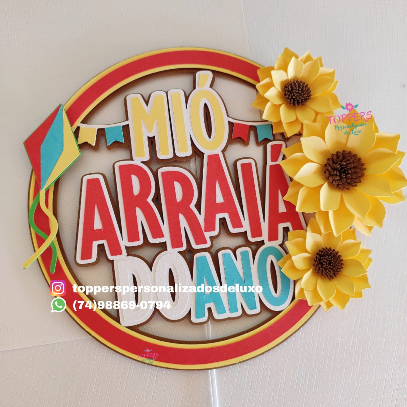 Arquivo De Corte Topo De Bolo Arraia Festa Junina São João 9