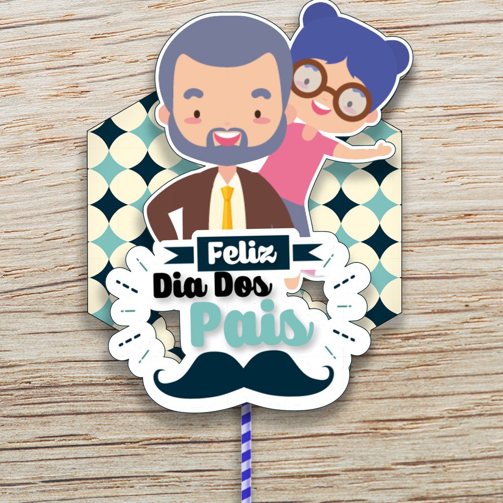 Arquivo De Corte Topo De Bolo Feliz Dia Dos Pais 15